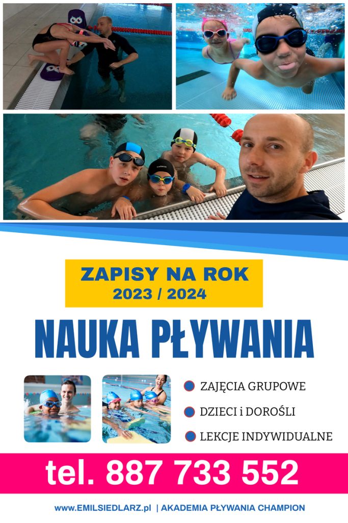 Nabór na nowy sezon pływacki 2023/24 Nowy Sącz - Chełmiec