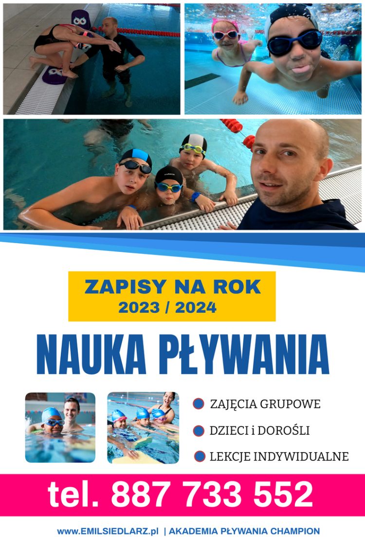 Nabór na nowy sezon pływacki 2023/24